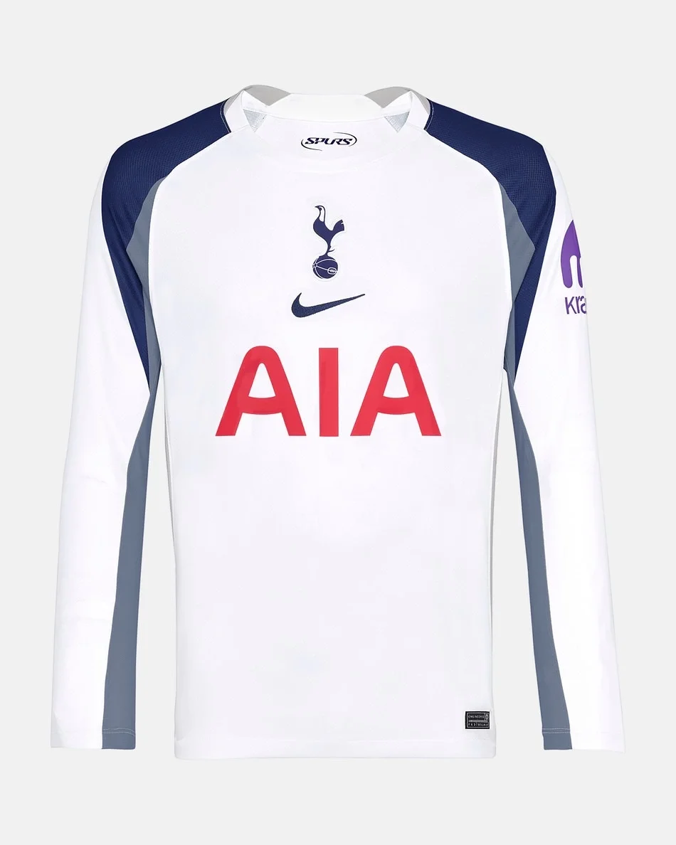 Tottenham 2025-2026 Uzun Kol Forma Home