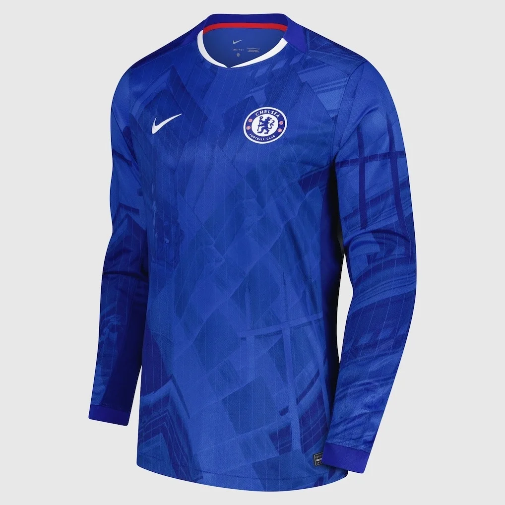 HEMEN KARGO - Chelsea 2025-2026 Profesyonel Forma Uzun Kol - Home