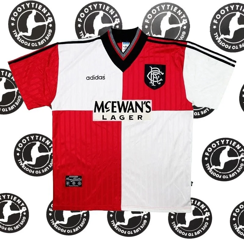 Glasgow Rangers 1995 - 1996 Retro Forma