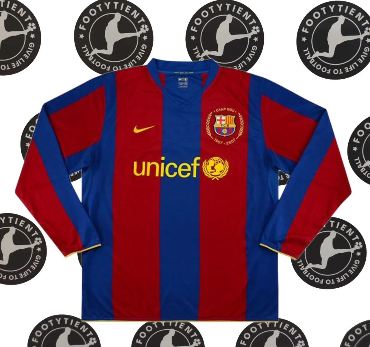 Barcelona 2007 - 2008 Uzunkol Retro Forma