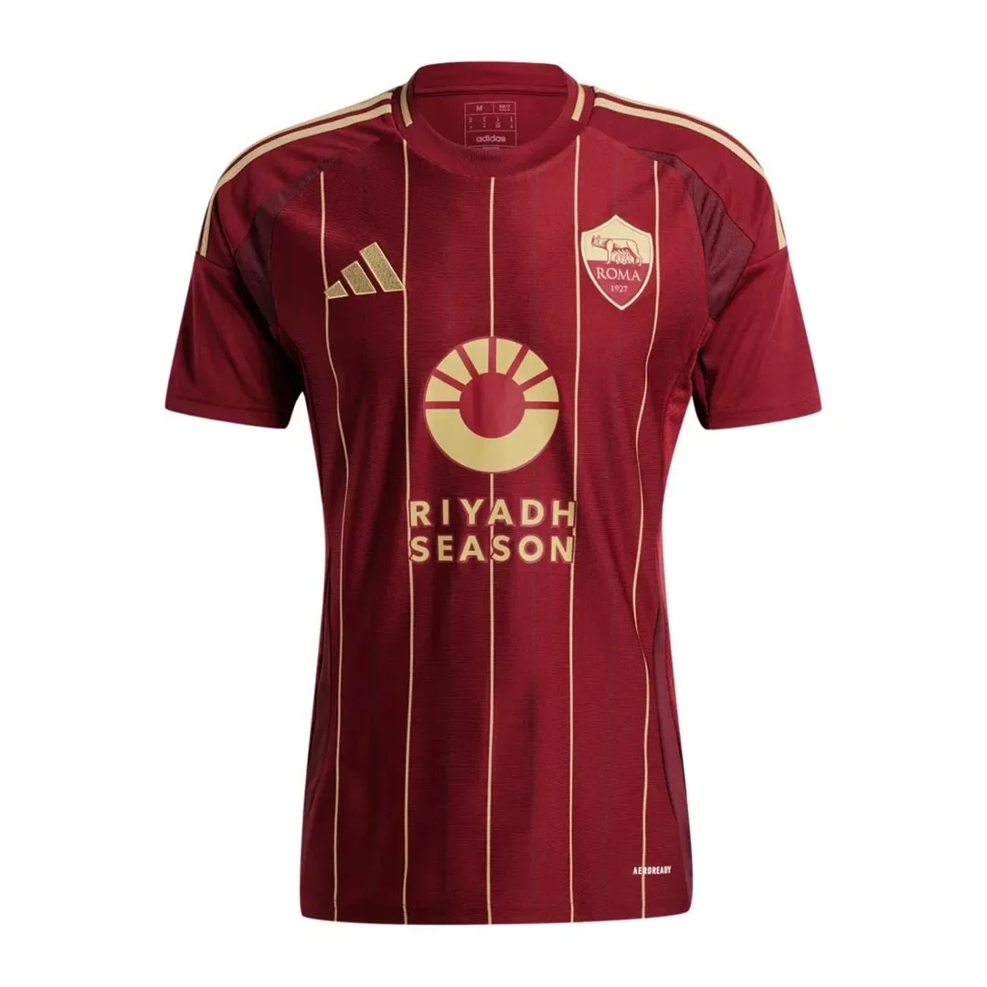 HEMEN KARGO - As Roma 2024-2025 Authentic - Profesyonel Maç Forması Home XL