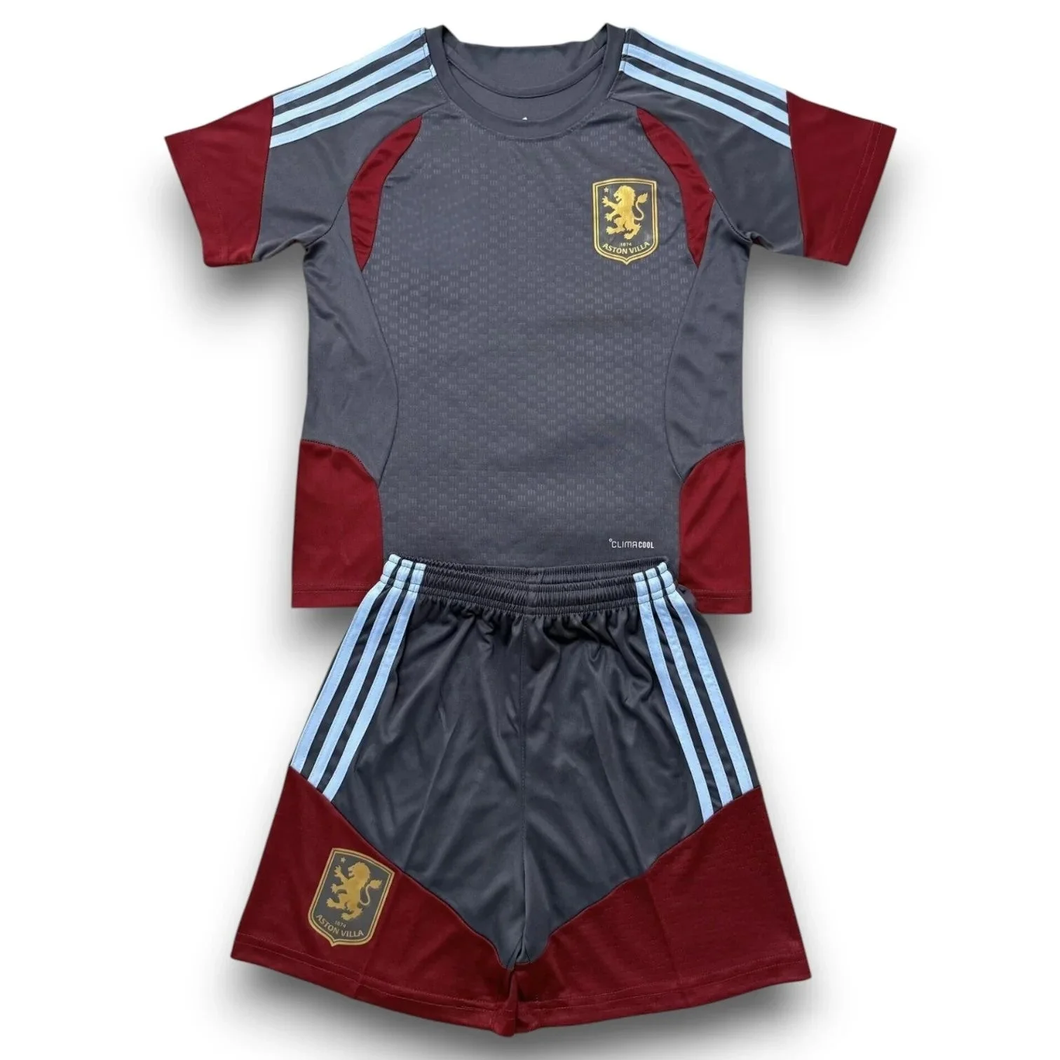 Aston Villa 2026-2027 Çocuk Antrenman Forma & Şort Seti