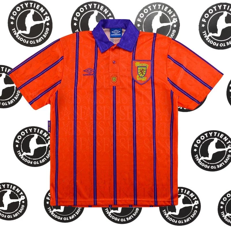 İskoçya 1993 - 1995 Retro Forma