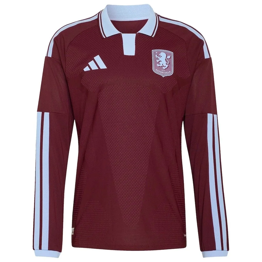 Aston Villa 2026-2027 Profesyonel Maç Forması Uzun Kol - Home