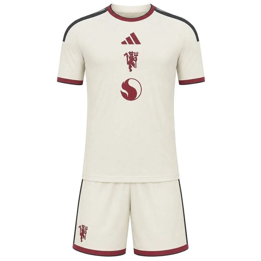 Manchester United 2026-2027 Çocuk Forma & Şort Seti Third