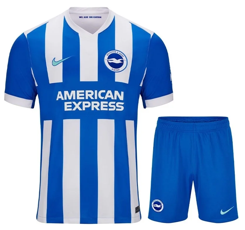 Brighton 2025-2026 Çocuk Forma & Şort Seti Home