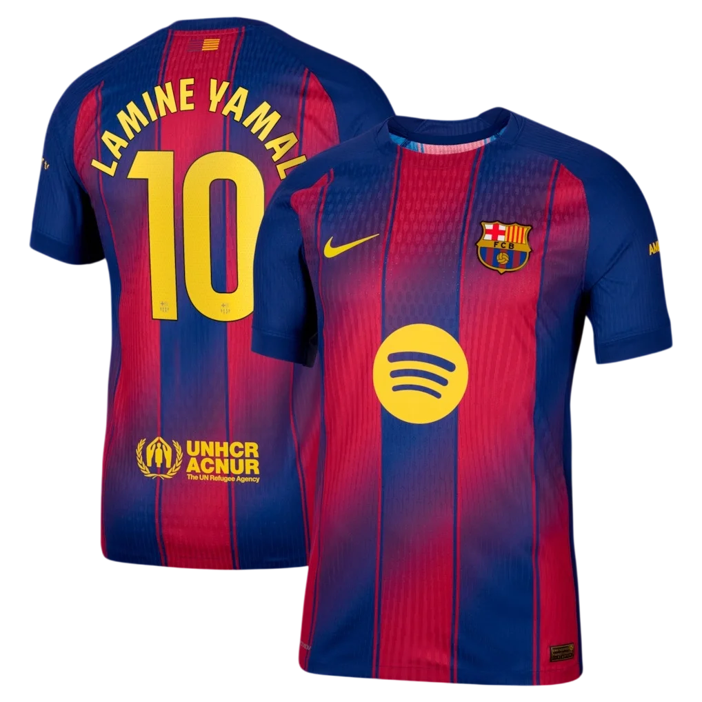 HEMEN KARGO - Barcelona 2025-2026 Profesyonel Forma - Home LAMINE YAMAL - 10