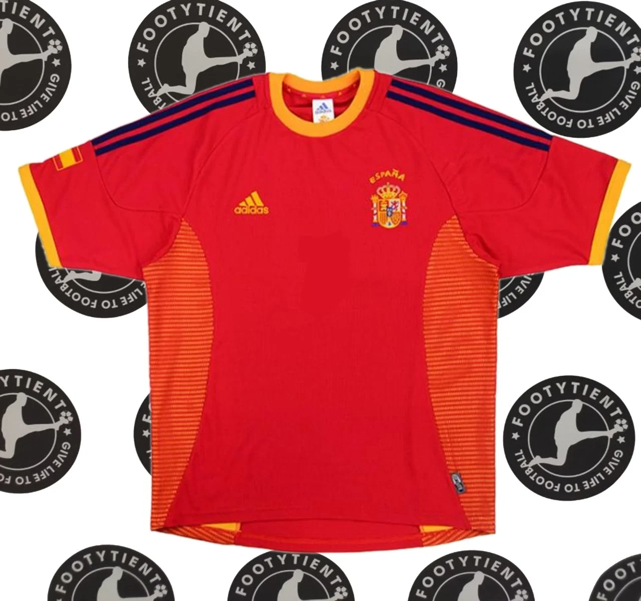 İspanya 2002 Retro Forma