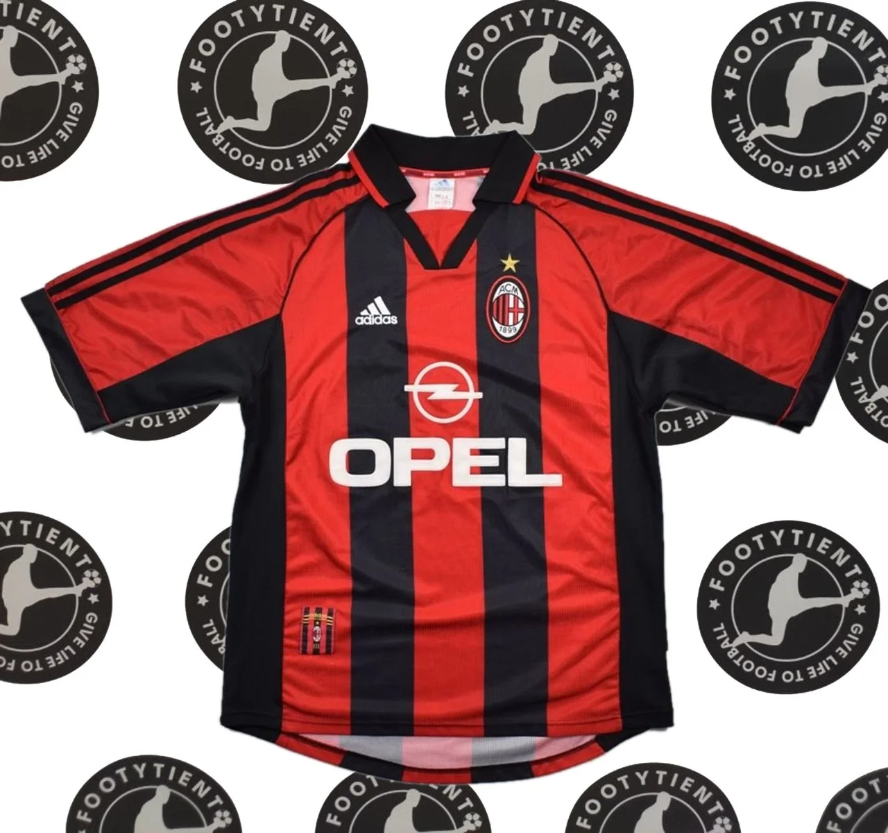 AC Milan 1998 - 2000 Retro Forma