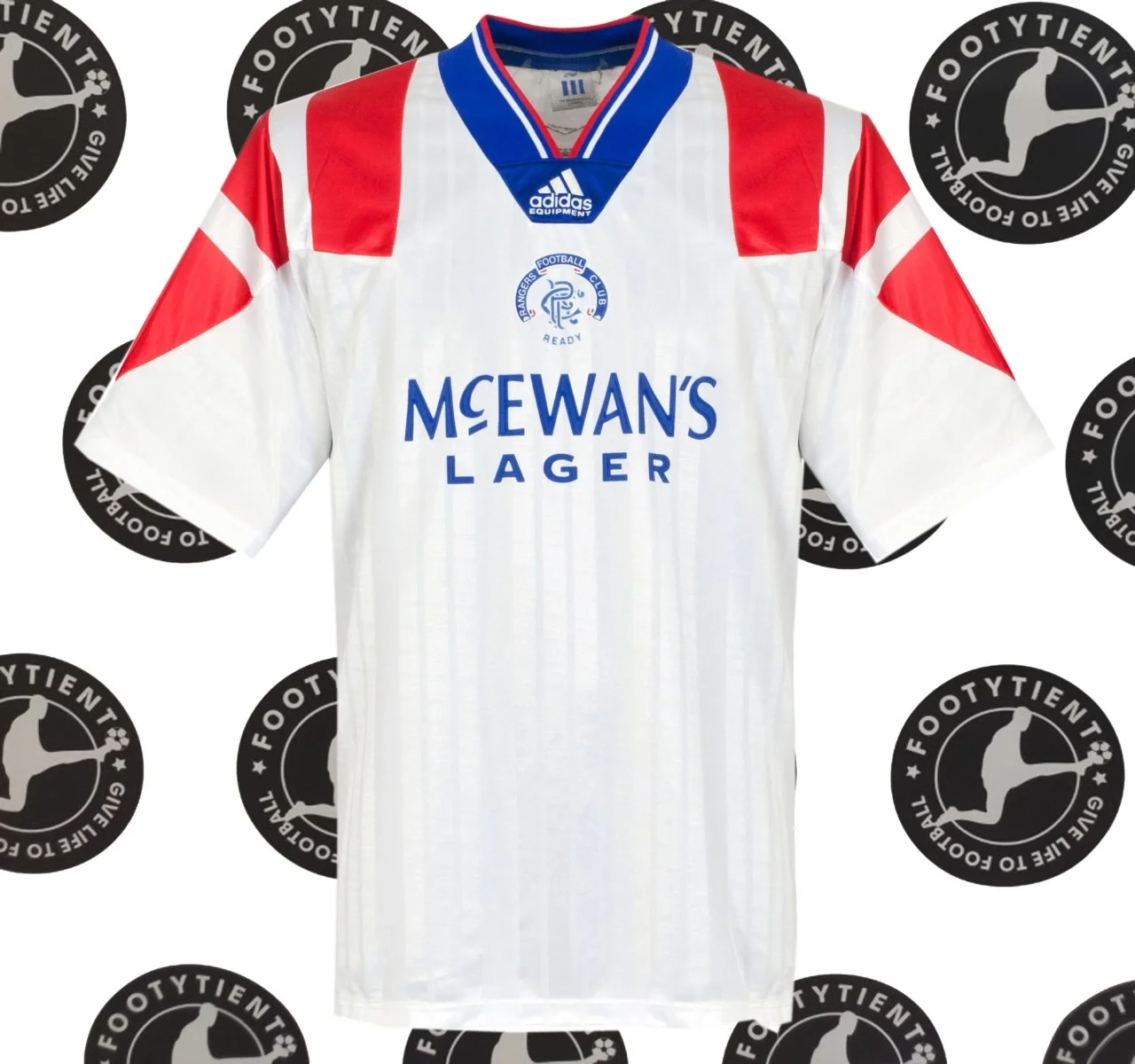 Glasgow Rangers 1992 - 1994 Retro Forma