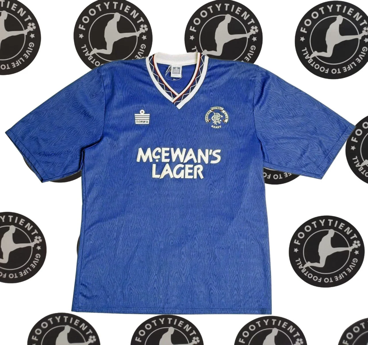 Glasgow Rangers 1990 - 1992 Retro Forma
