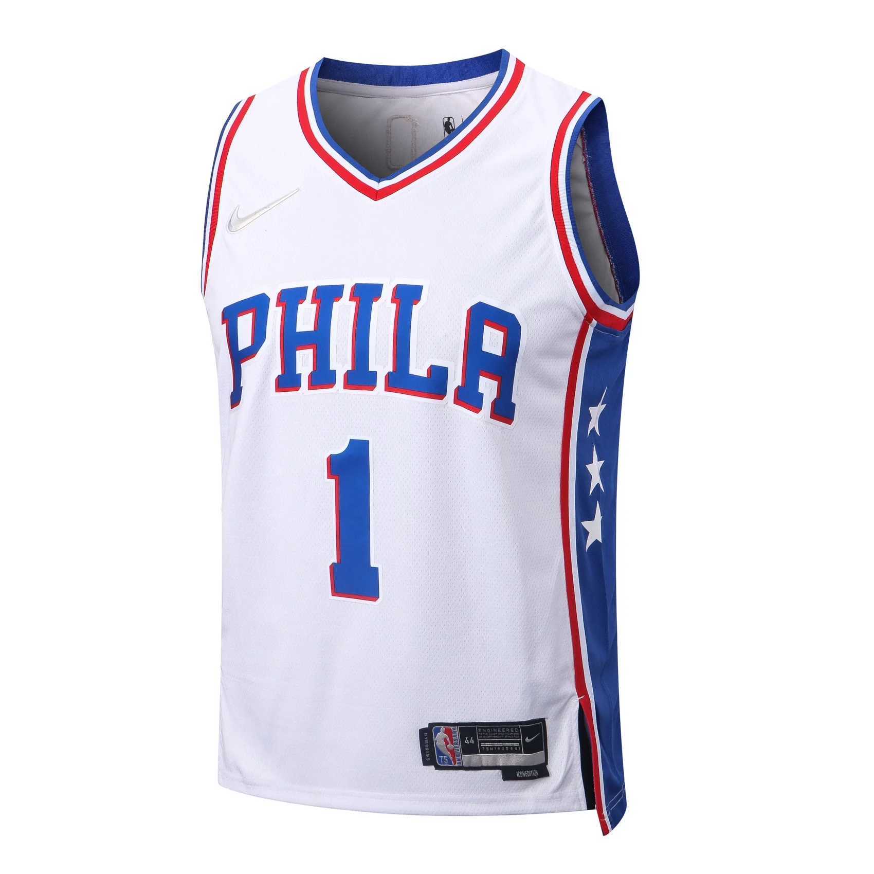 Philadelphia 76ers 2021-2022 James Harden 1 Swingman Authentic Forma
