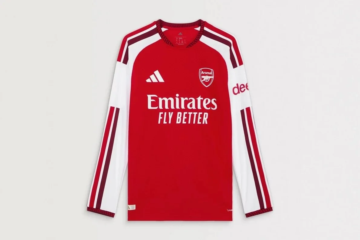 Arsenal 2026-2027 Profesyonel Maç Forması Uzun Kol - Home