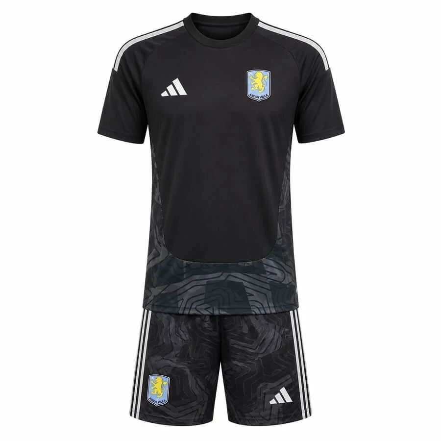 Aston Villa 2026-2027 Çocuk Kaleci Forma & Şort Seti