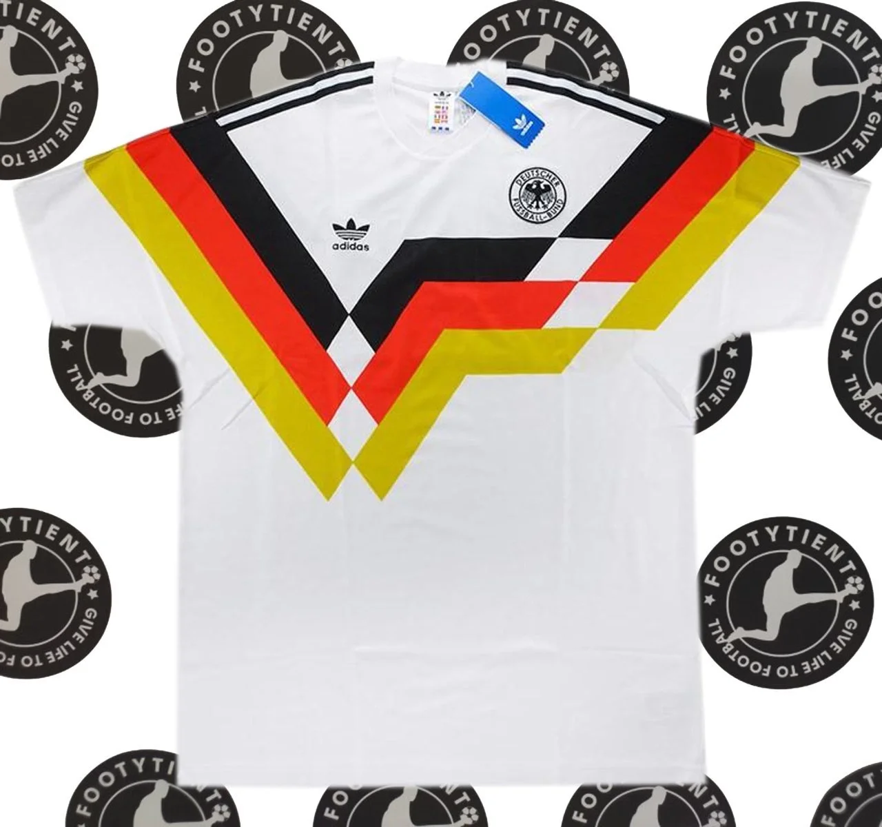 Almanya 1990 Retro Forma