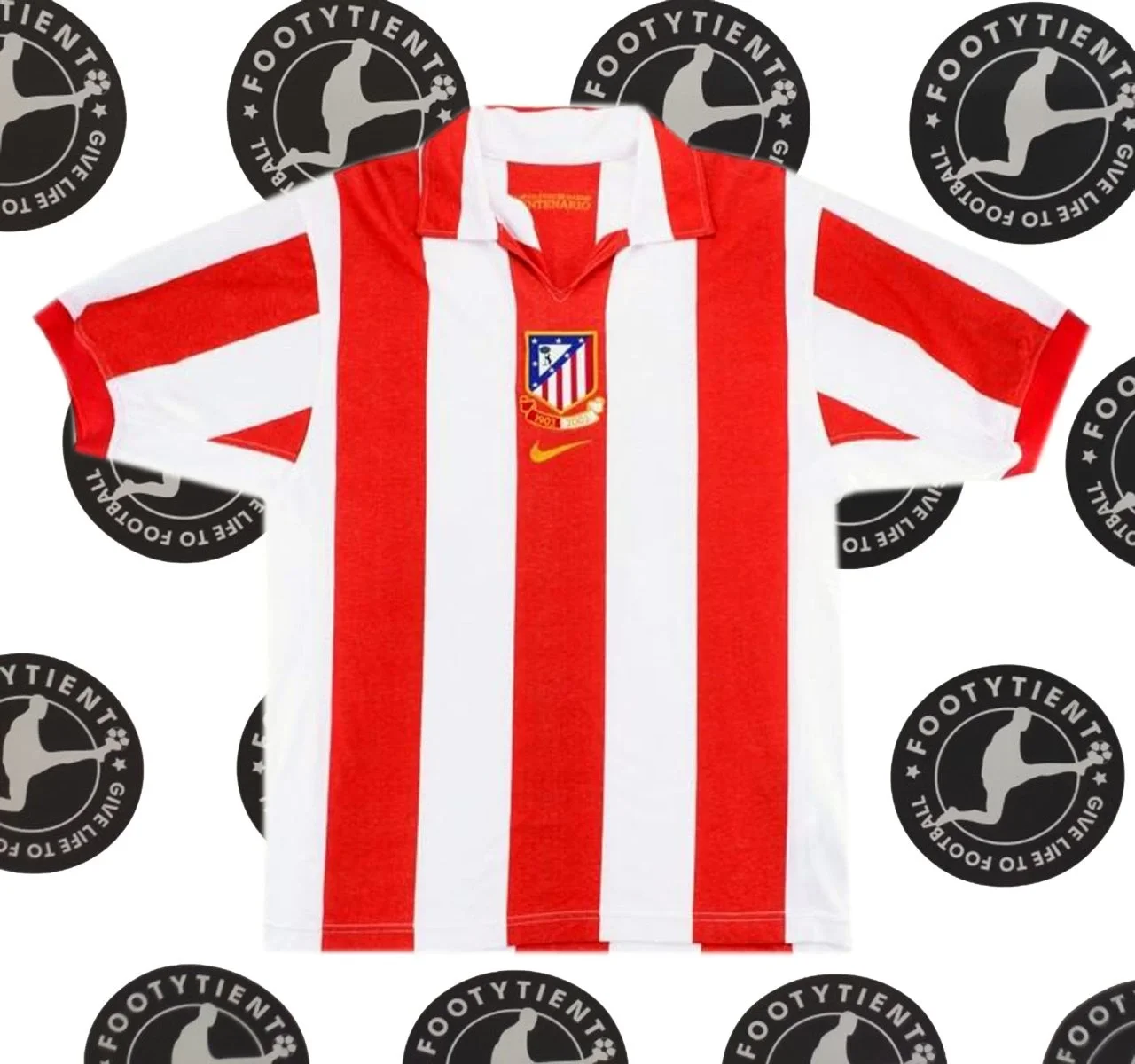 Atletico Madrid 2002 - 2003 Retro Forma