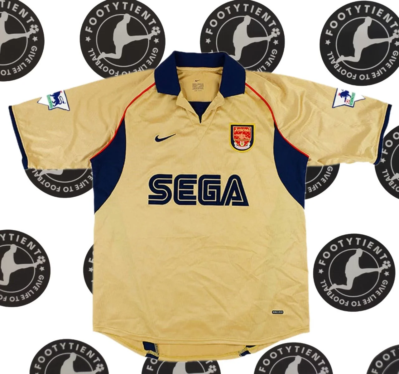 Arsenal 2001 - 2002 Retro Forma