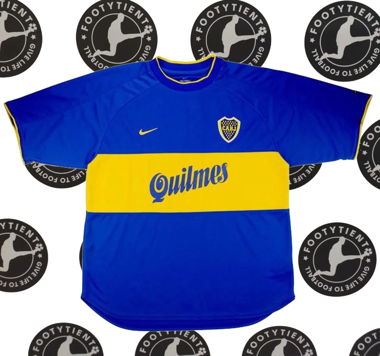 Boca Juniors 1999 - 2000 Retro Forma