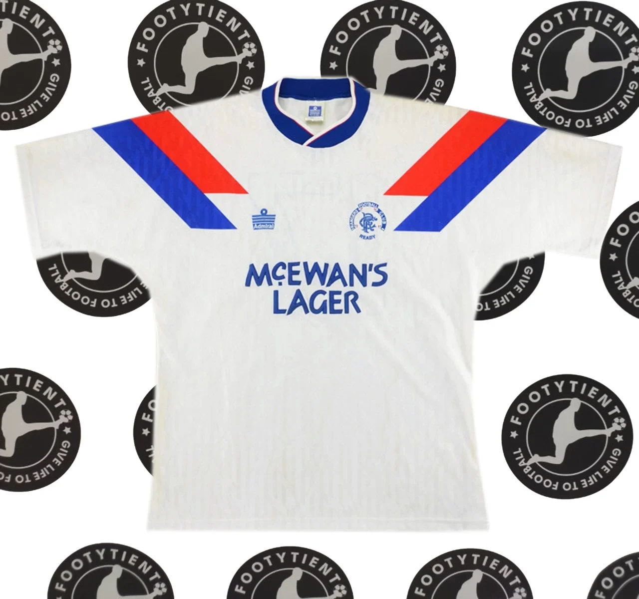 Glasgow Rangers 1990 - 1992 Retro Forma