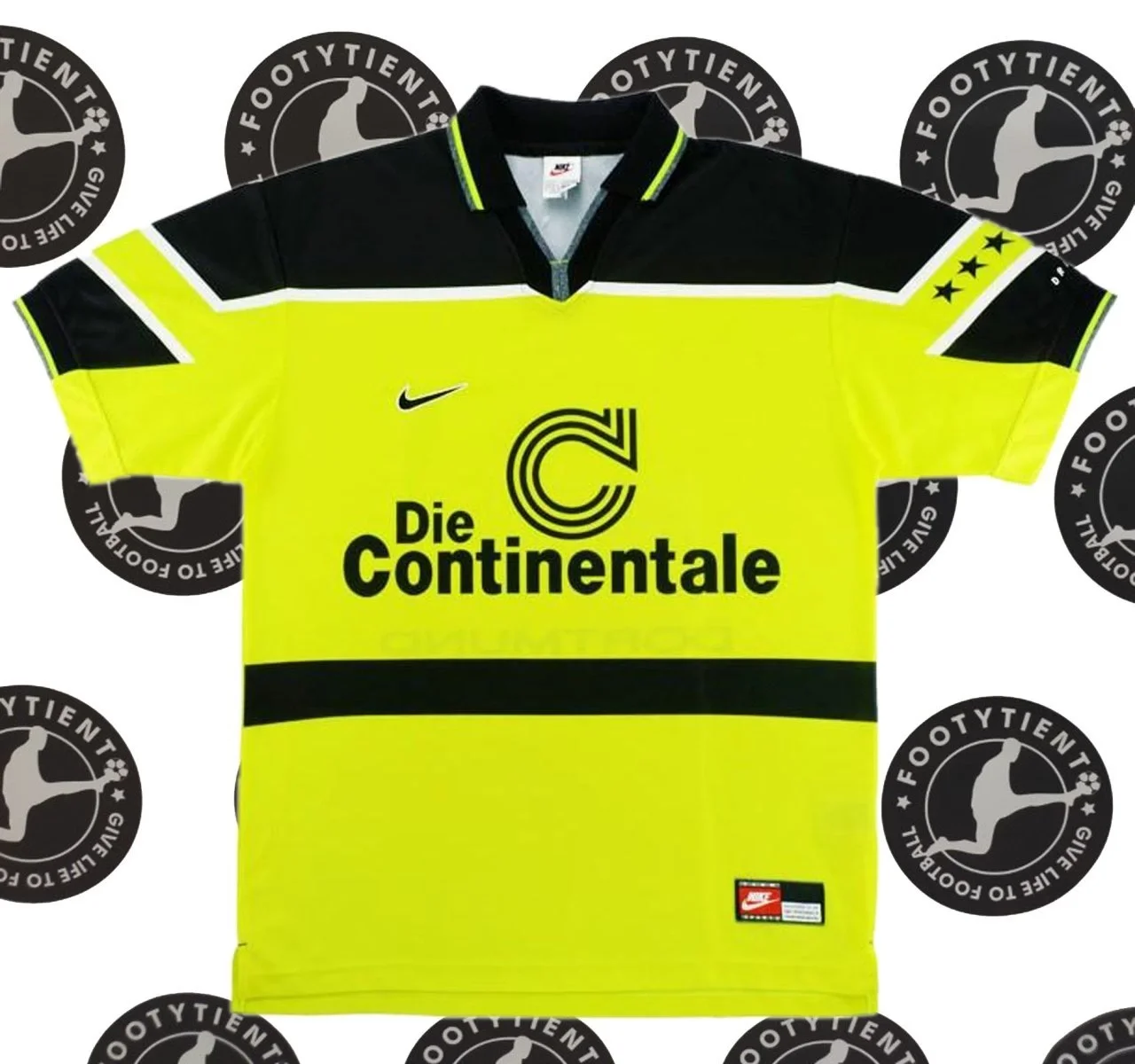 Borussia Dortmund 1996 - 1997 Retro Forma