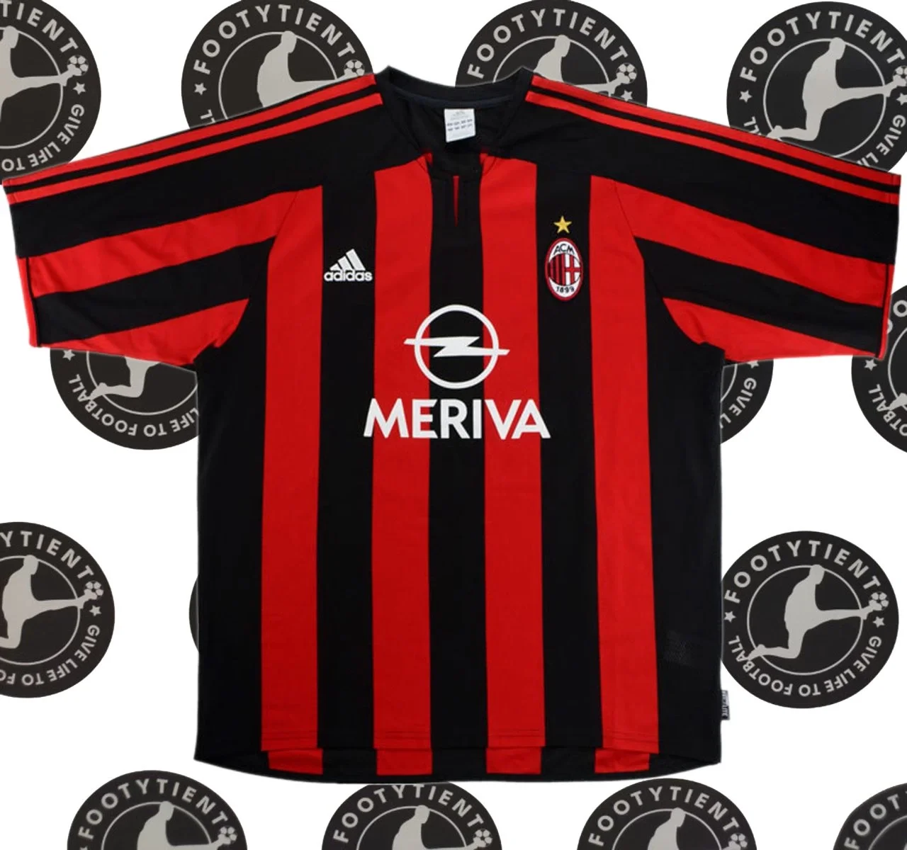 AC Milan 2003 - 2004 Retro Forma