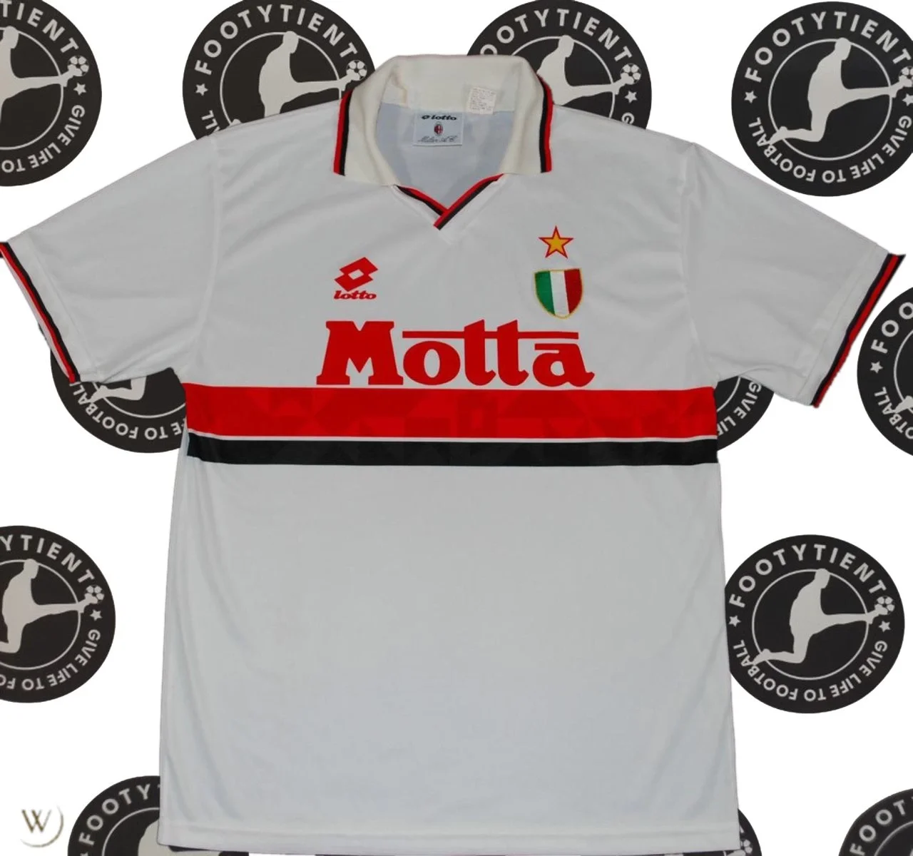 AC Milan 1993 - 1994 Retro Forma