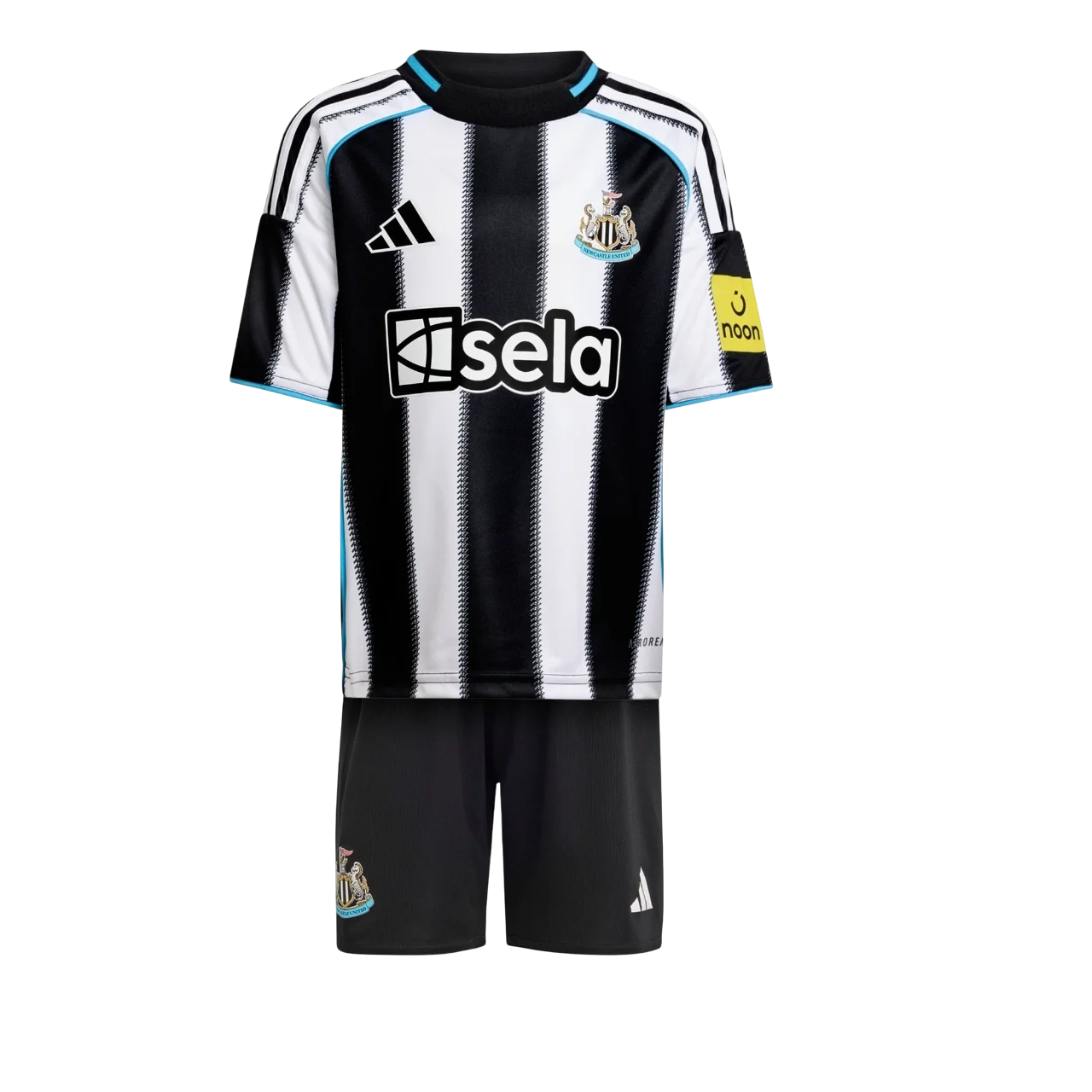 Newcastle United 2025-2026 Çocuk Forma & Şort Seti Home