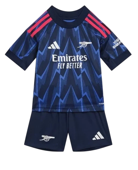 Arsenal 2025-2026 Çocuk Forma & Şort Seti Away