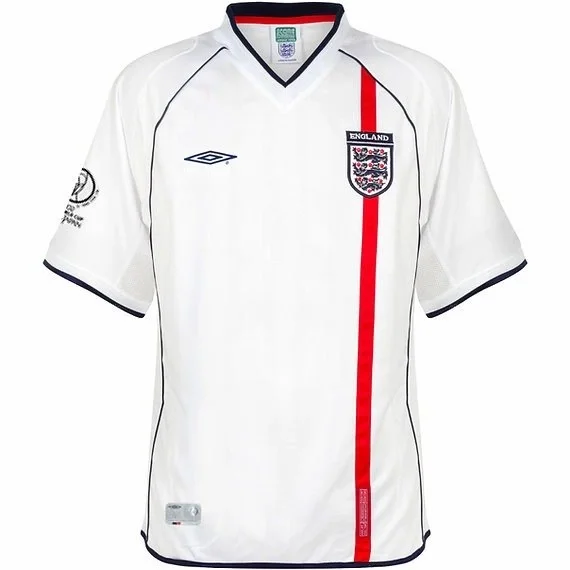 İngiltere 2002 Retro Home Forma