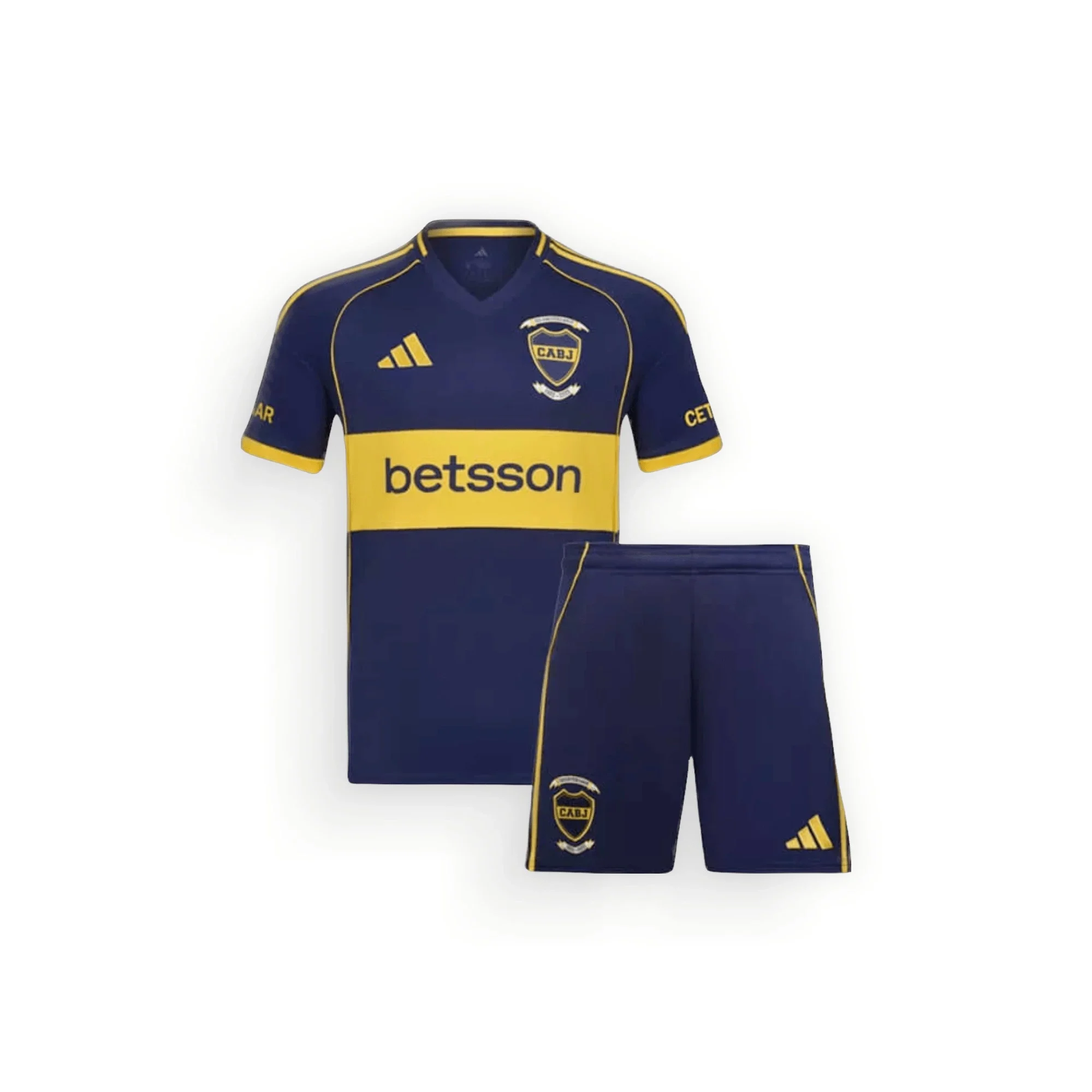 Boca Juniors 2025-2026 Çocuk Forma & Şort Seti Home