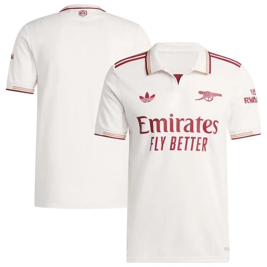 Arsenal 2025-2026 Authentic - Profesyonel Maç Forması Third