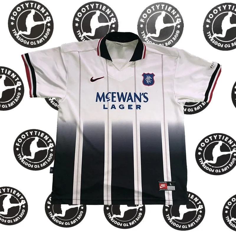 Glasgow Rangers 1997 - 1999 Retro Forma