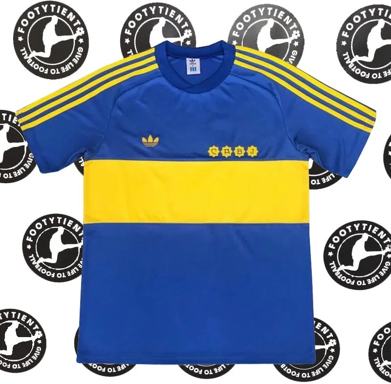 Boca Juniors 1980 - 1982 Retro Forma